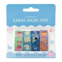 Kawaii Washi Tape 4-Count