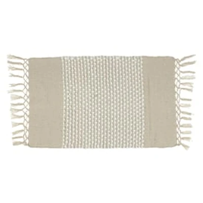 Woven Fringe Rug 2ft x 3ft