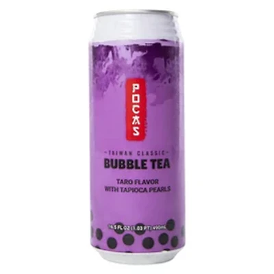 Pocas Taiwan Classic Taro Flavor Bubble Tea 16.5 Fl.oz
