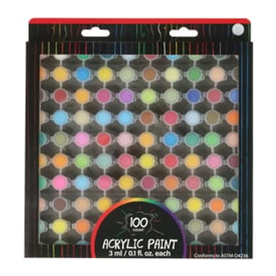 Acrylic Paints 100-Count Set