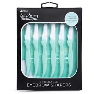 Simply Beautiful Eyebrow Shapers 6-Count