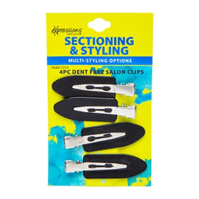 Sectioning Salon Hair Clips 4-Pack