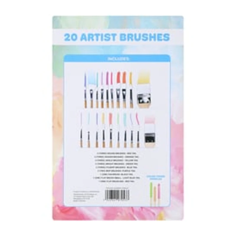 Artist Brushes 20-Pack