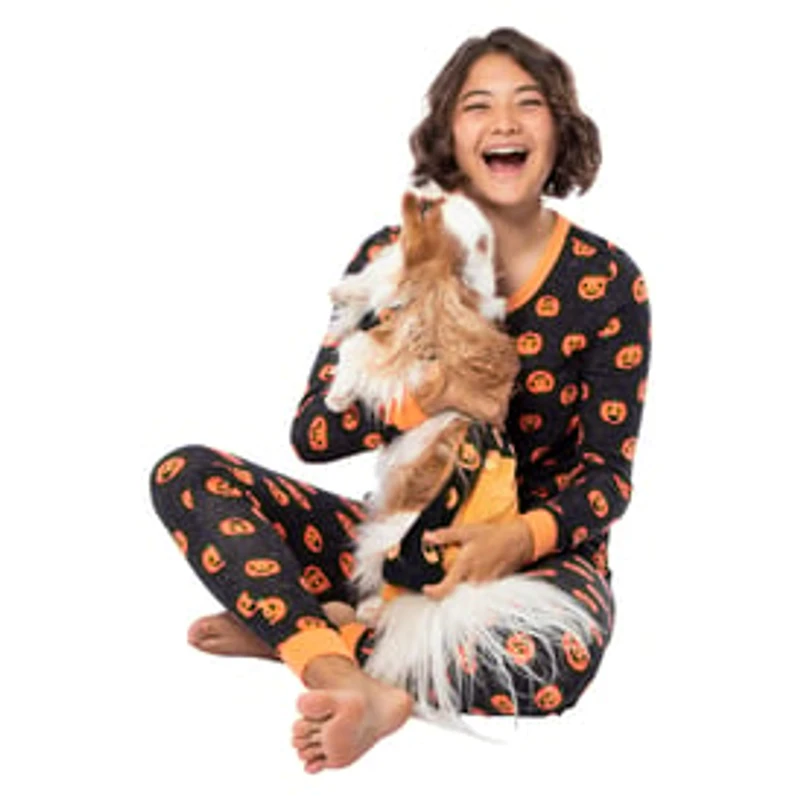 Juniors Pajama Joggers - Halloween Pumpkins