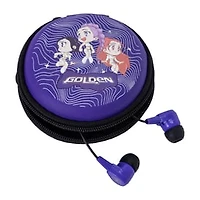 KPop Demon Hunters Wired Earbuds & Storage Pouch Value Set