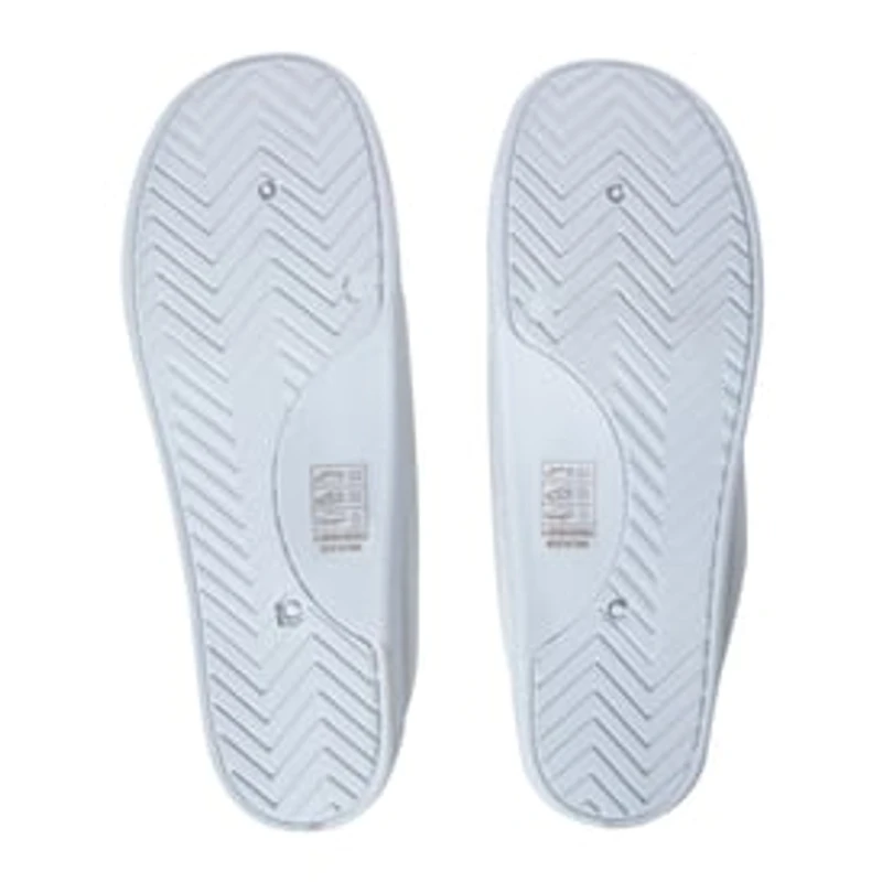 Ladies White Scrunch Back Sneakers