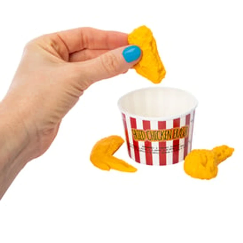 3D Foodie Eraser Set 3-Count