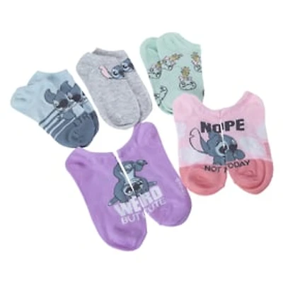 Disney Lilo & Stitch Socks 5-Pack