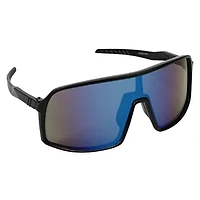 Mens Oversized Mirror Shield Sunglasses