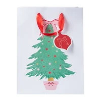 Christmas Bow Tree Gift Bags