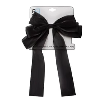 Sheer Shimmer Clip-On Hair Bow 7.87in x 10in