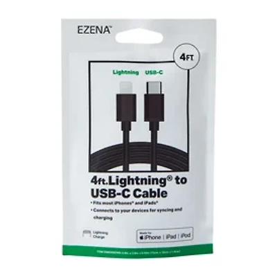 Lightning® To USB-C Cable 48in