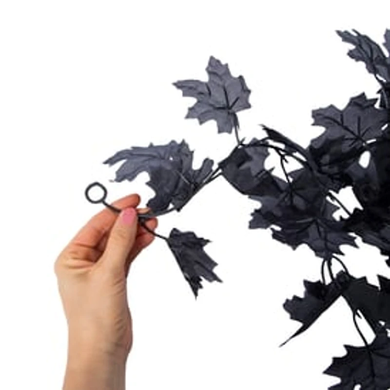 Halloween Leaf Garland 60in