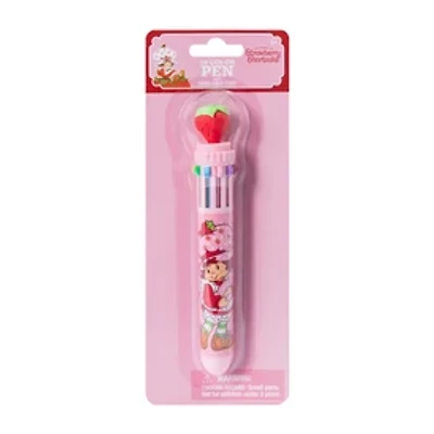 Character 10 Color Pen With Molded Top