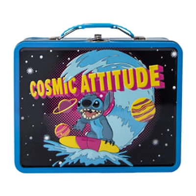Disney Stitch Cosmic Attitude Tin Lunch Box (Styles May Vary)
