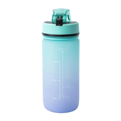 Mayim Dual Tone Light Blue Kid's Motivational Bottle 18oz