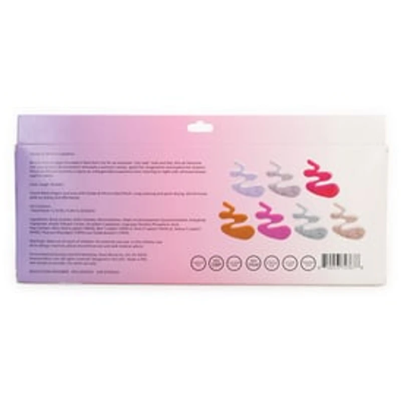 7-Piece Sugar Crystals Glitter Nail Polish Set