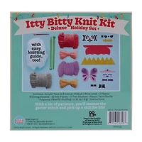 Itty Bitty Knit Kit Deluxe Holiday Set 3-Pack