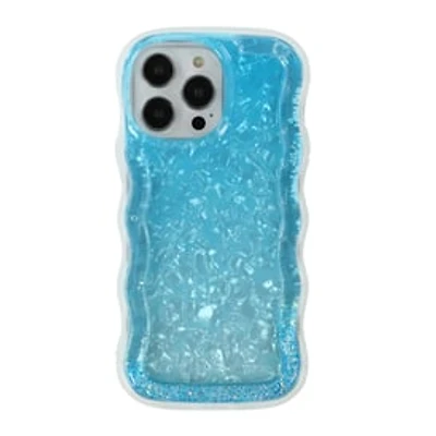 iPhone 15 Plus®/14 Pro Max® Wavy Glitter Phone Case