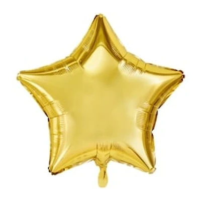 INFLATED Gold Star Balloon