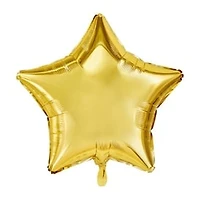INFLATED Gold Star Balloon