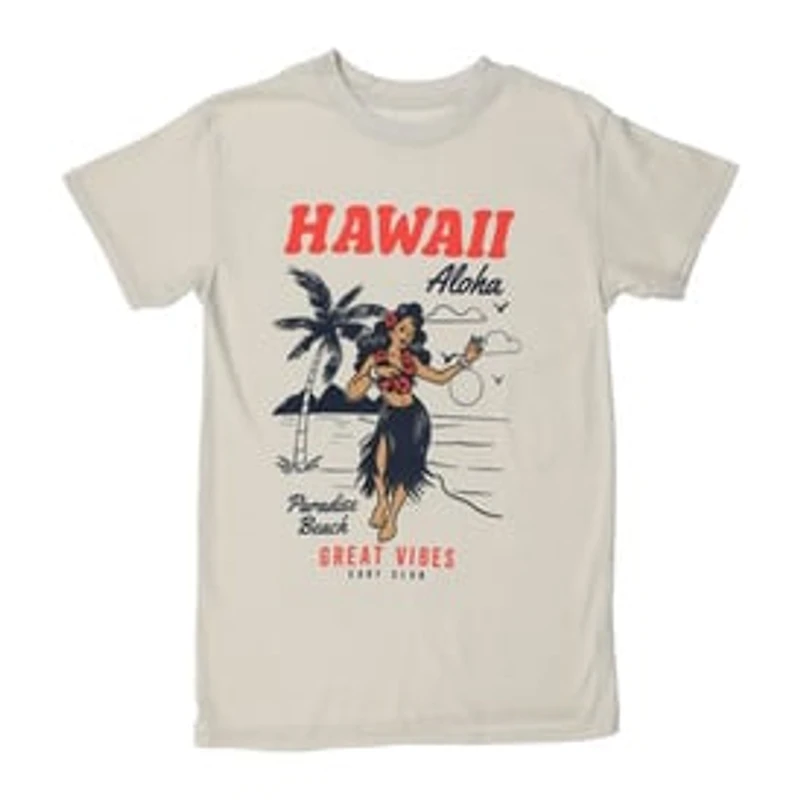 Hawaii Hula Dancer Graphic Tee