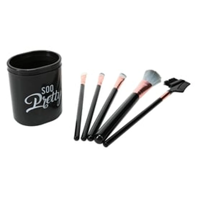 Gina Beauty™ Makeup Brush Set With Holder 6-Count