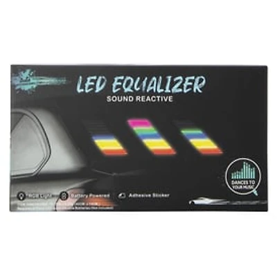 LED Sound Reactive Equalizer For Dashboard