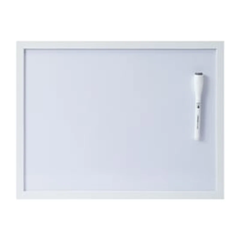 Wood Style Frame Dry Erase Calendar