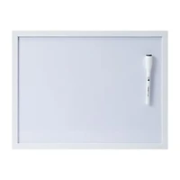 Wood Style Frame Dry Erase Calendar