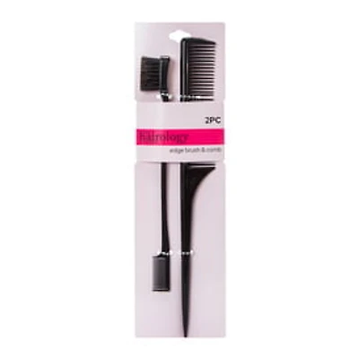 Edge Brush & Comb Set 2-Piece