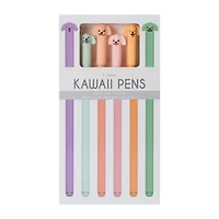 Kawaii Critter Pens 6-Count (Styles May Vary)
