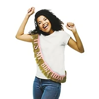 Birthday Party Sash