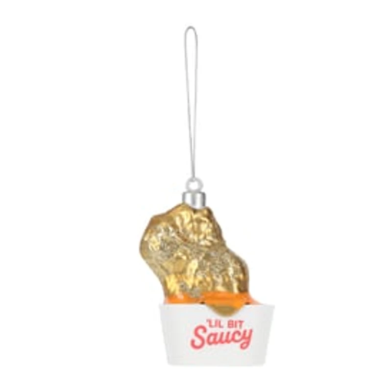 Christmas Chicken Nugget Tree Ornament