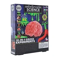 Science Squad® 10-in-1 Gross Experiments Kit