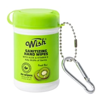 Wish® Sanitizing Hand Wipes 20-Pack