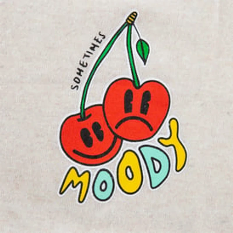 sometimes Moody’ Cherry Graphic Tee