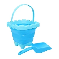 Beach Collapsible Bucket + Shovel Set