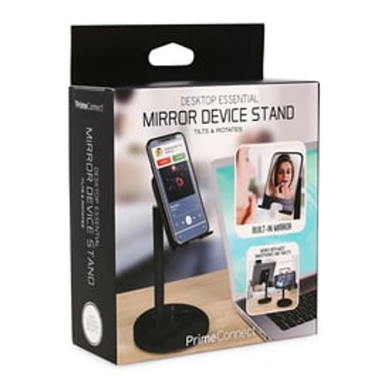 Desktop Tablet/Phone Stand With Vanity Mirror
