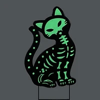 Halloween Cat Metal Stake