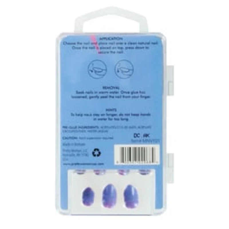 Pretty Woman Be Happy Press-On Nails 24-Count