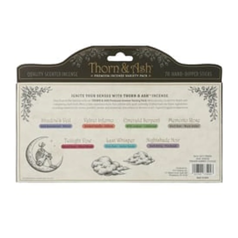 Thorn & Ash™ Incense Sticks Set 70-Pack