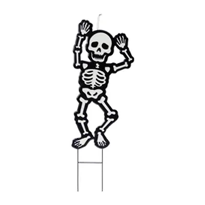 Halloween Skeleton Metal Stake