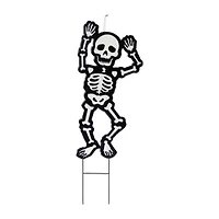 Halloween Skeleton Metal Stake