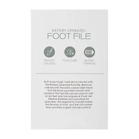 Battery-Operated Foot File