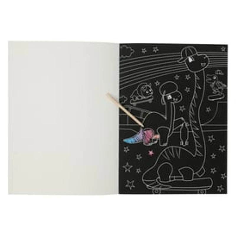 Scratch Art Activity Book - Dinosaurs