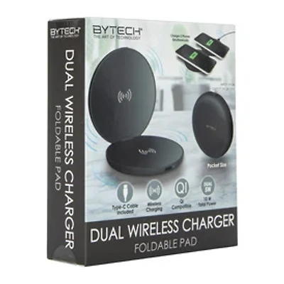 Foldable Dual Wireless Charger 10W