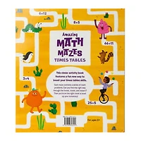 Amazing Math Mazes Times Tables