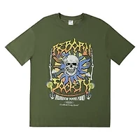 Reborn Society Skull Graphic Tee