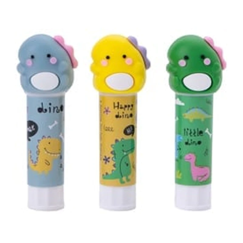 Dinosaur Glue Sticks 3-Pack 0.3oz